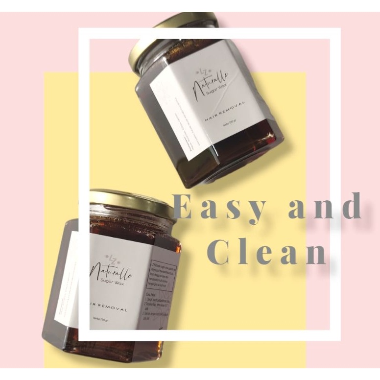 ART M43Q 25gram Lz Naturale Sugar wax BPOM Sweet Solution Waxing Pencabut Bulu sugarwax