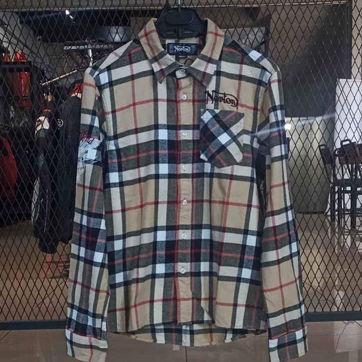 Kemeja Norton Original | Kemeja Kotak-Kotak | Original Kemeja Casual