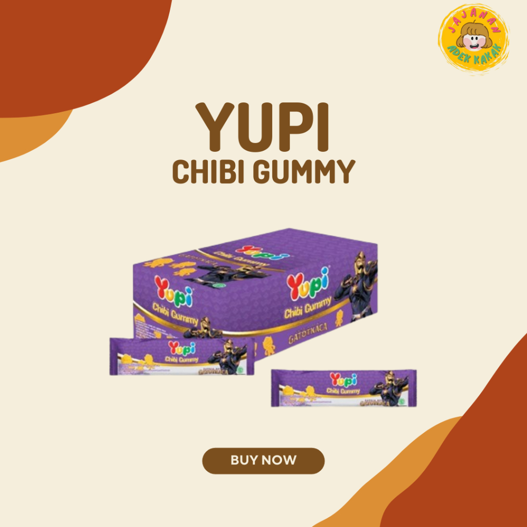 

Yupi Box Chibi Gummy Isi 12 Pcs