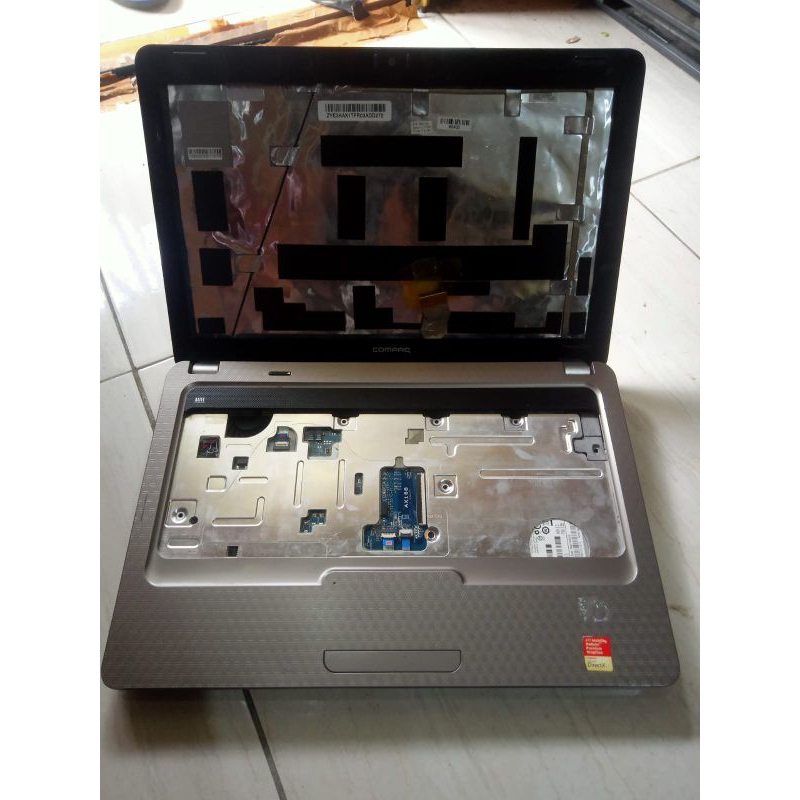 Casing kesing frame engsel fan heatsink palmrest touchpad kabel fleksibel motherboard laptop hp comp
