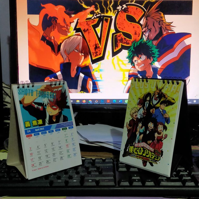 

Pasti Murah Kalender anime 223 bokuno hero akademikalender dudukkalender meja GJQ