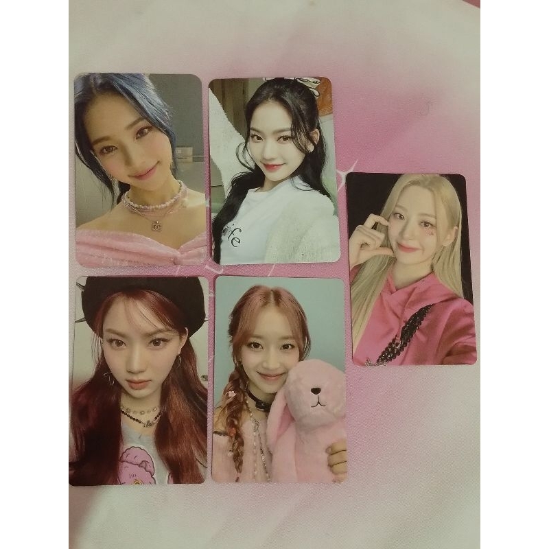 PHOTOCARD PC OFFICIAL STAYC ISA SUMIN SEEUN TEDDY BEAR