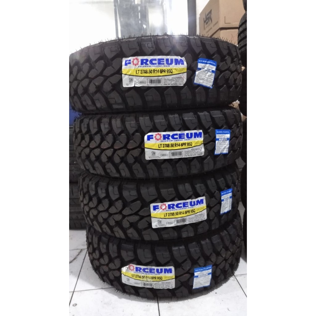 Ban Mobil Off Road Ring 14 Murah Merk FORCEUM M/T 08 PLUS 27 8,5 R14