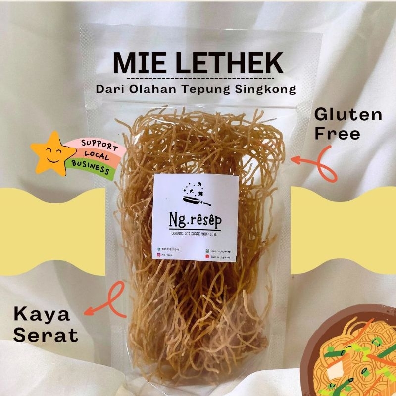 

MIE LETHEK GLUTEN FREE MIE SINGKONG CASSAVA