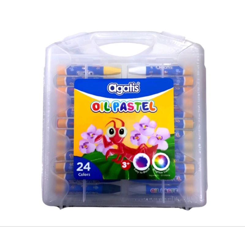 

OIL PASTEL/CRAYON AGATIS ECO 24 WARNA