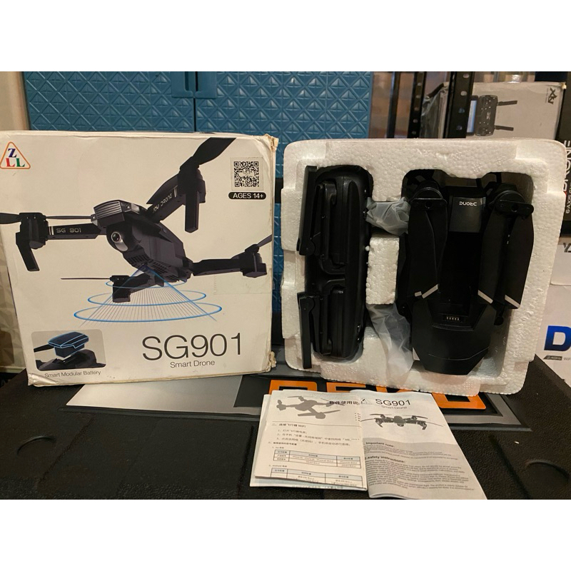 SG901 Drone Mini 4K dengan Kamera HD Pemosisian Aliran Optik Mainan Helikopter Quadcopter RC