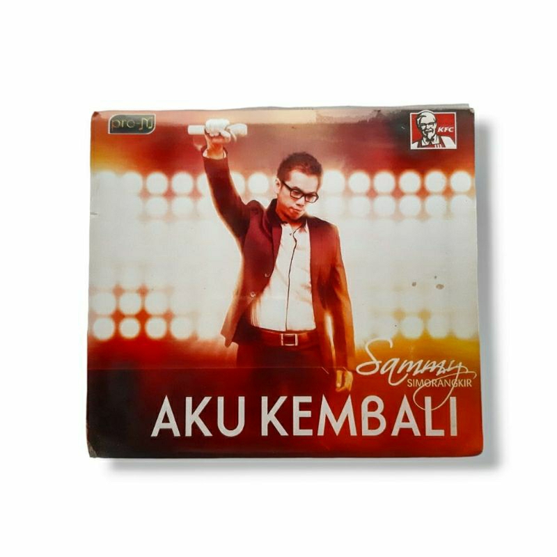 kaset cd Sammy simorangkir-aku kembali