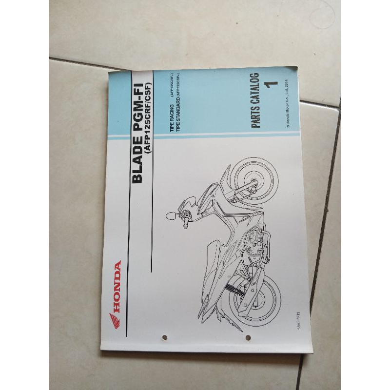 

buku part catalog honda