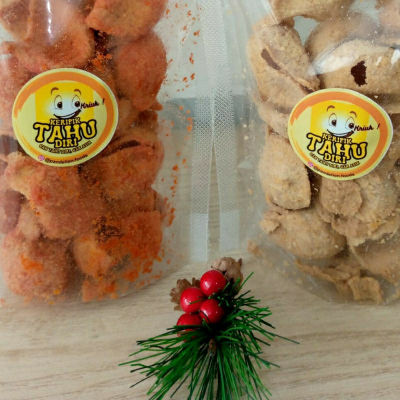 

Keripik Tahu Walik Balado Pedas Manis 100 Gram