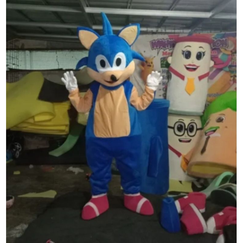 Kostum sonic badut kostum badut dewasa kostum badut dewasa karakter kostum badut anak kostum badut k