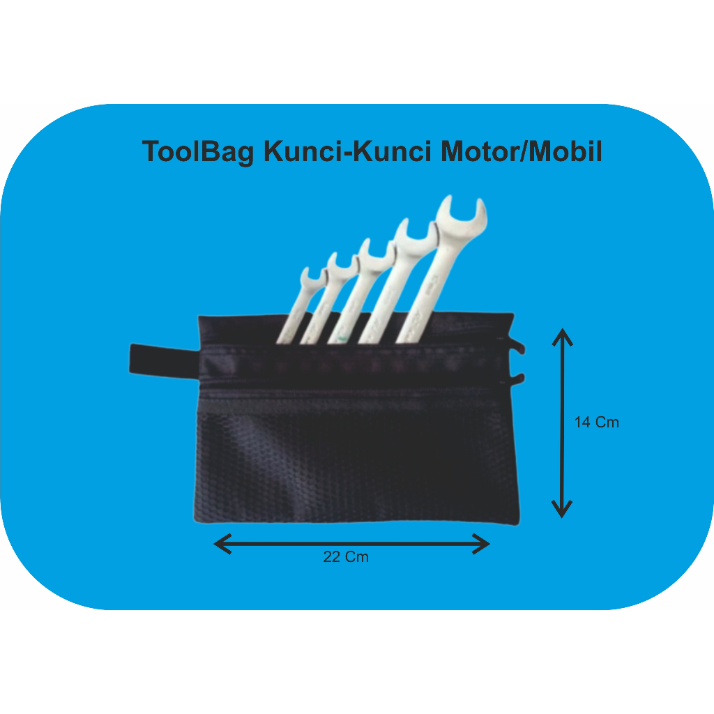 toolkit Perkakas Tool Bag Tas Organizer Kunci tas perkakas motor & Mobil