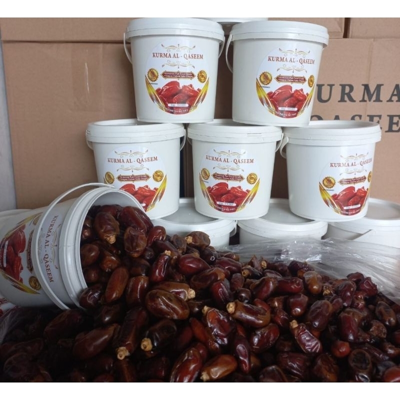 

Promo Paket 2 Ember Kurma Al-qassem Premium Produksi Terbaru