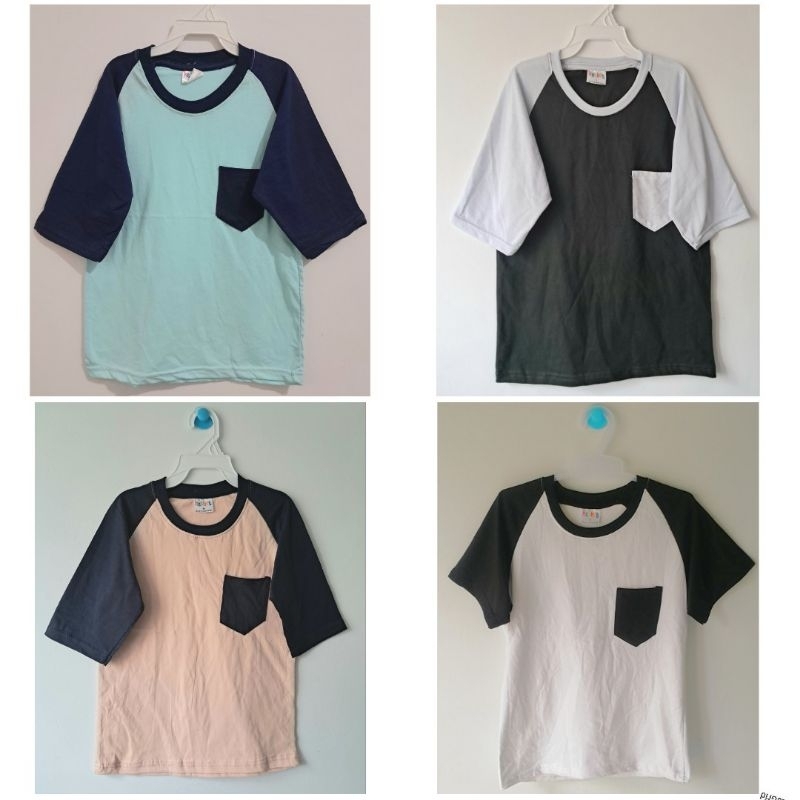 Atasan Kaos Anak Laki Remaja Cowok Raglan Branded Ori KetKet Katun