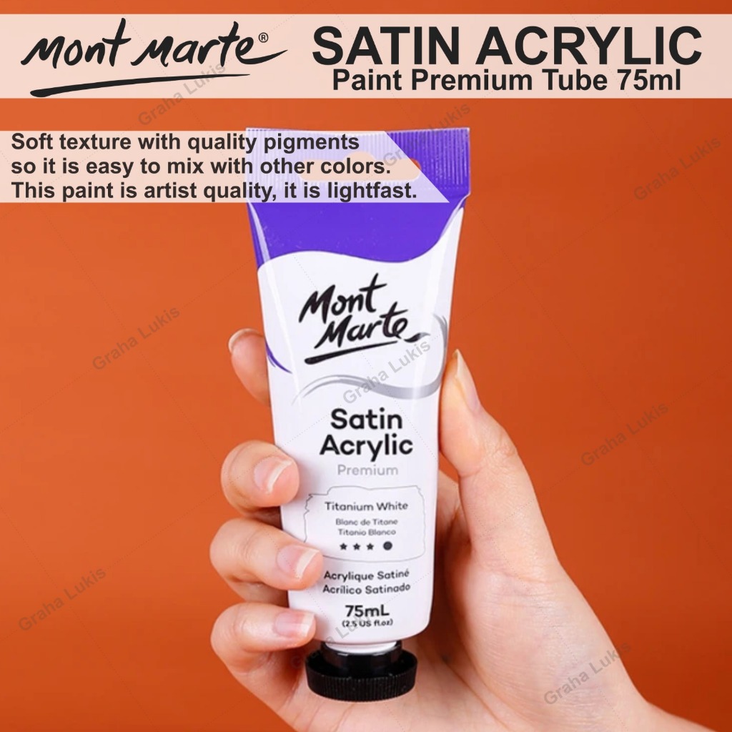 

Cat Acrylic Mont Marte - Satin Acrylic Paint