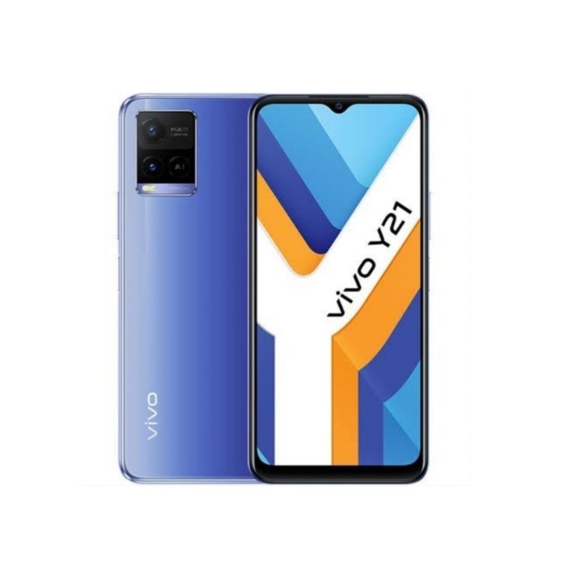 HP VIVO Y21 4/64 GB - VIVO Y 21 RAM 4GB ROM 64GB GARANSI RESMI VIVO