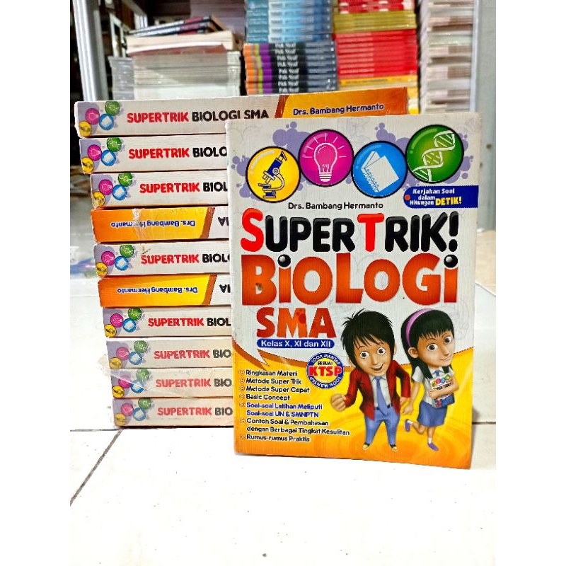 BUKU SOAL - SOAL SMA // SUPERTRIK BIOLOGI SMA // ORIGINAL