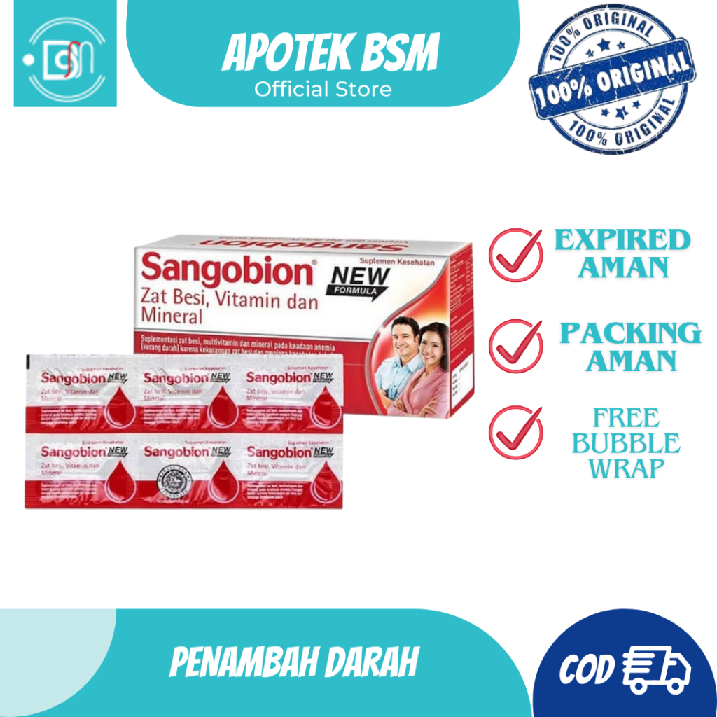 Sangobion Kapsul Anemia/Penambah Darah