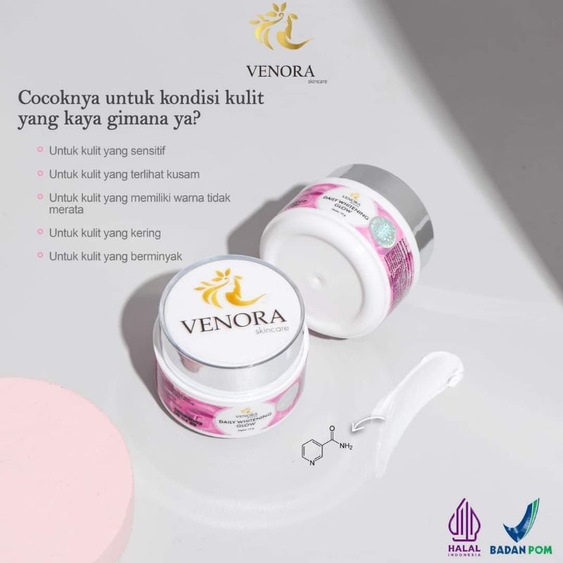 day cream dan night cream venora