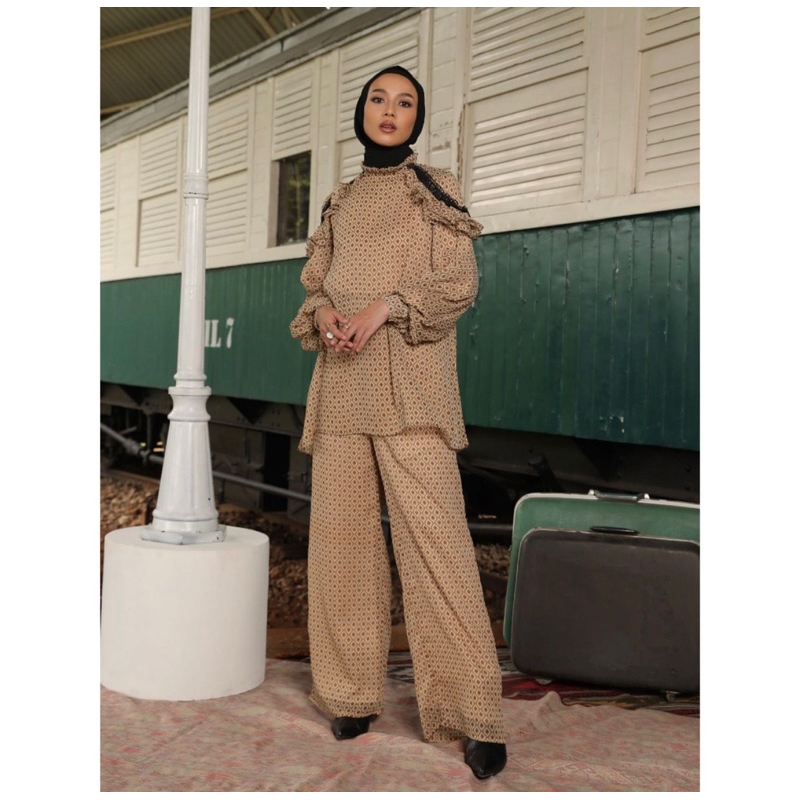 ruth top sienna brown by aleza NEW bukan PL