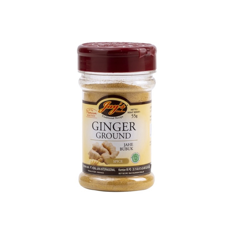 

Jay’s Kitchen Spice Ginger Ground 55gr - Jays Jahe Bubuk Halal