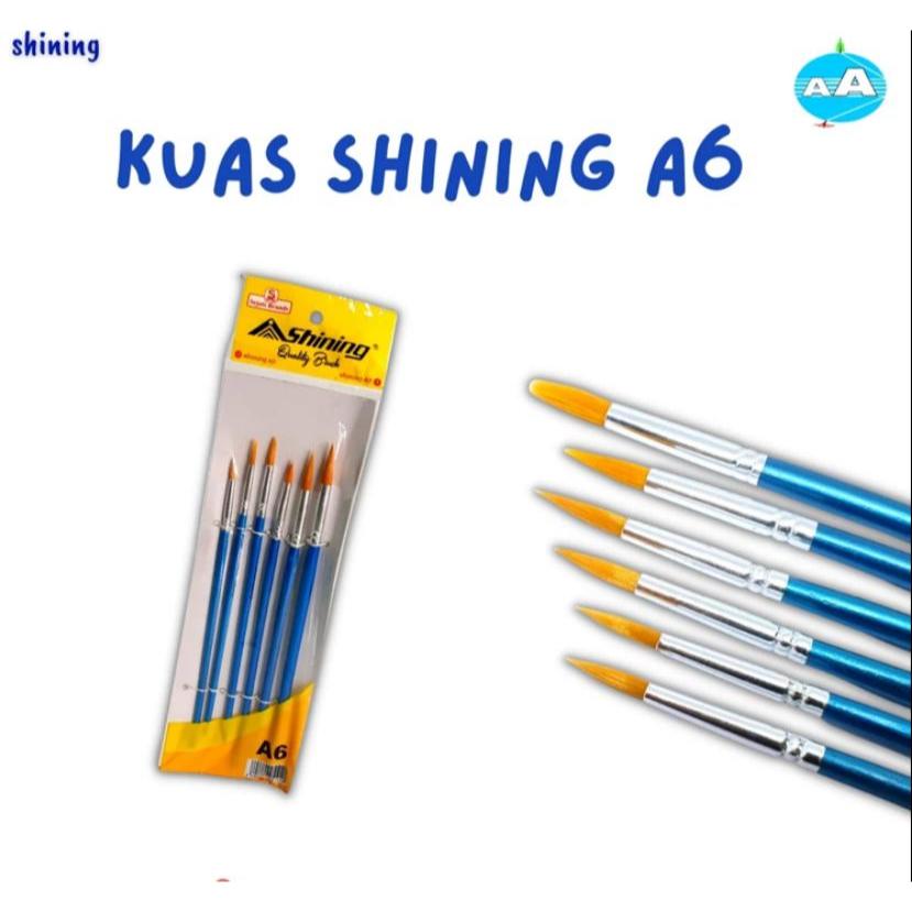 

KUAS SHINING A6/BRUSH/KUAS SHINING MURAH/KUAS MURAH/KUAS LUKIS