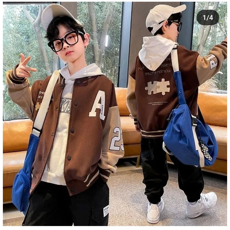 A CHOCK Jacket baseball anak