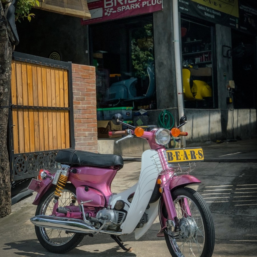 Modifikasi Restorasi Motor Honda C70 Classic