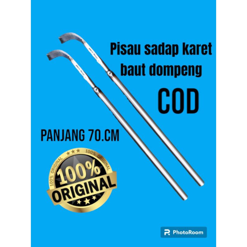 PISAU SADAP KARET BAUT DOMPENG PANJANG 70.CM
