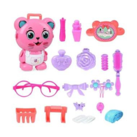 Dijual Mainan Anak - Pet Backpack Panda Frog Cat - Merah Muda Diskon