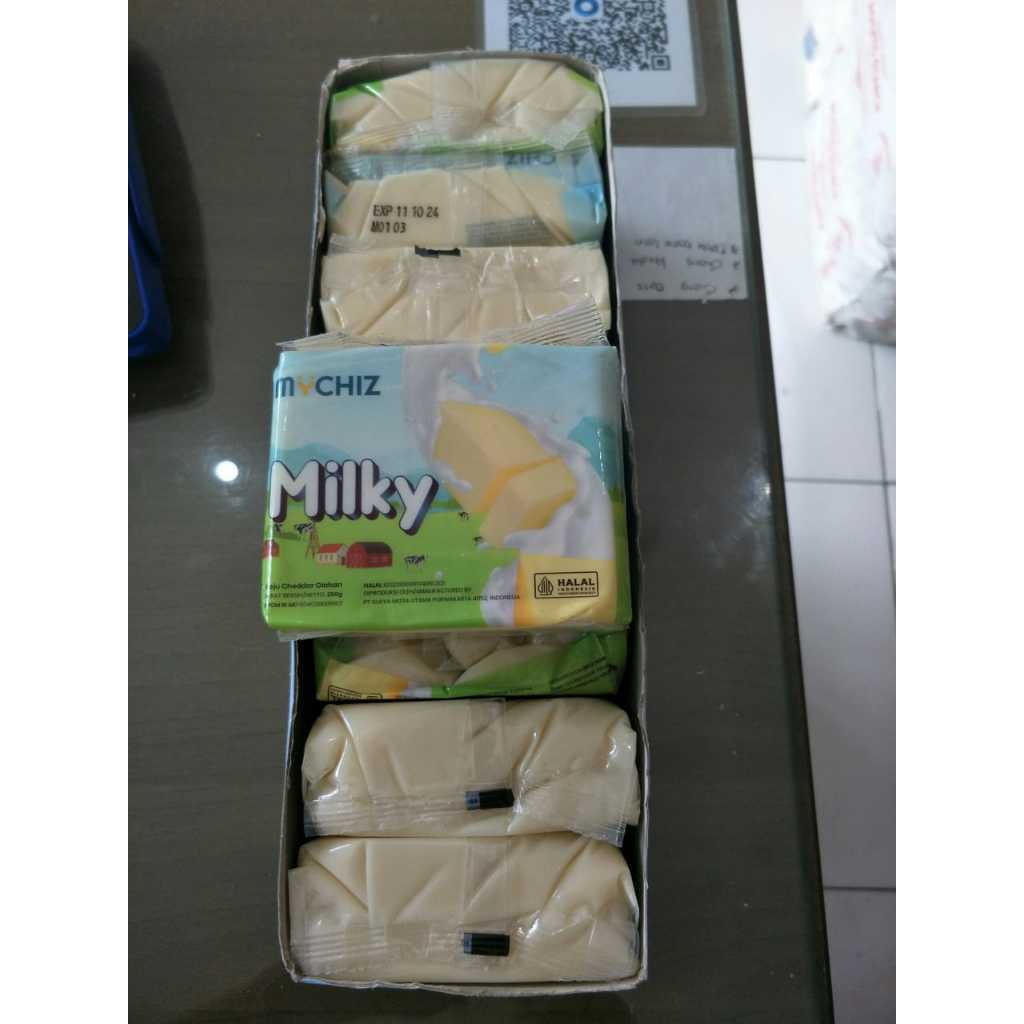 

Keju MyChiz Milky - Kemasan Repack 250gr