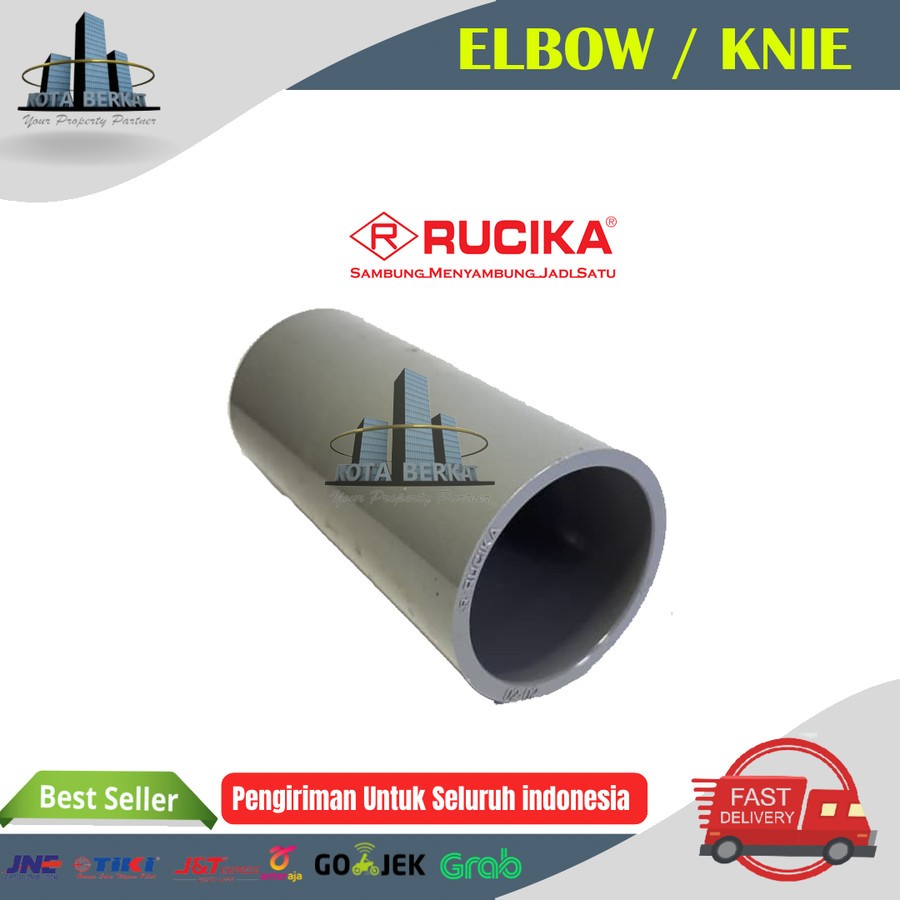 SAMBUNGAN PIPA PVC SOCK SOCKET RUCIKA 2 INCH