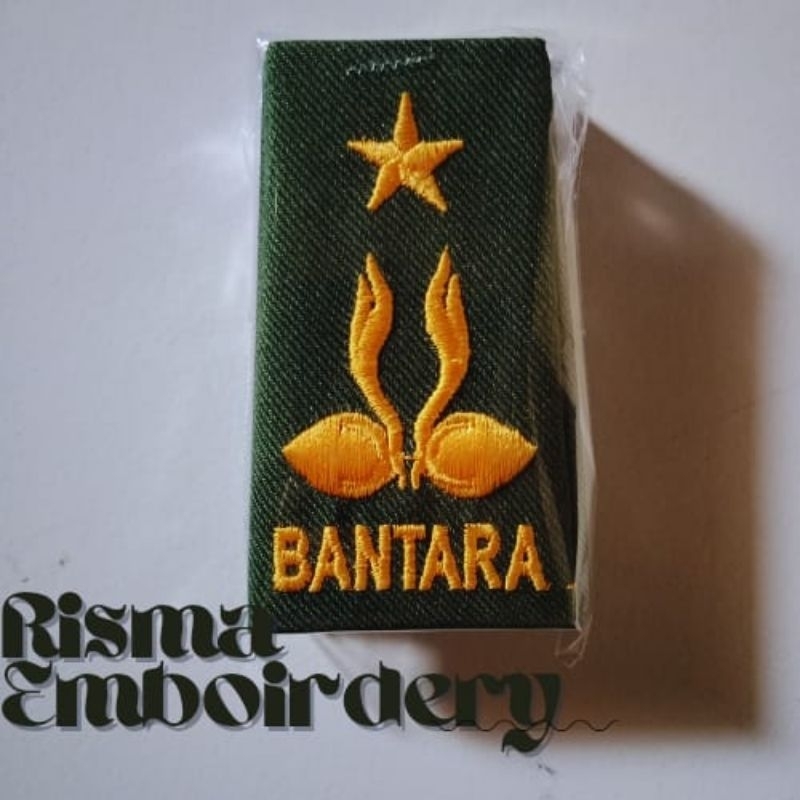 balok Bantara Pramuka satu pasang kualitas premium