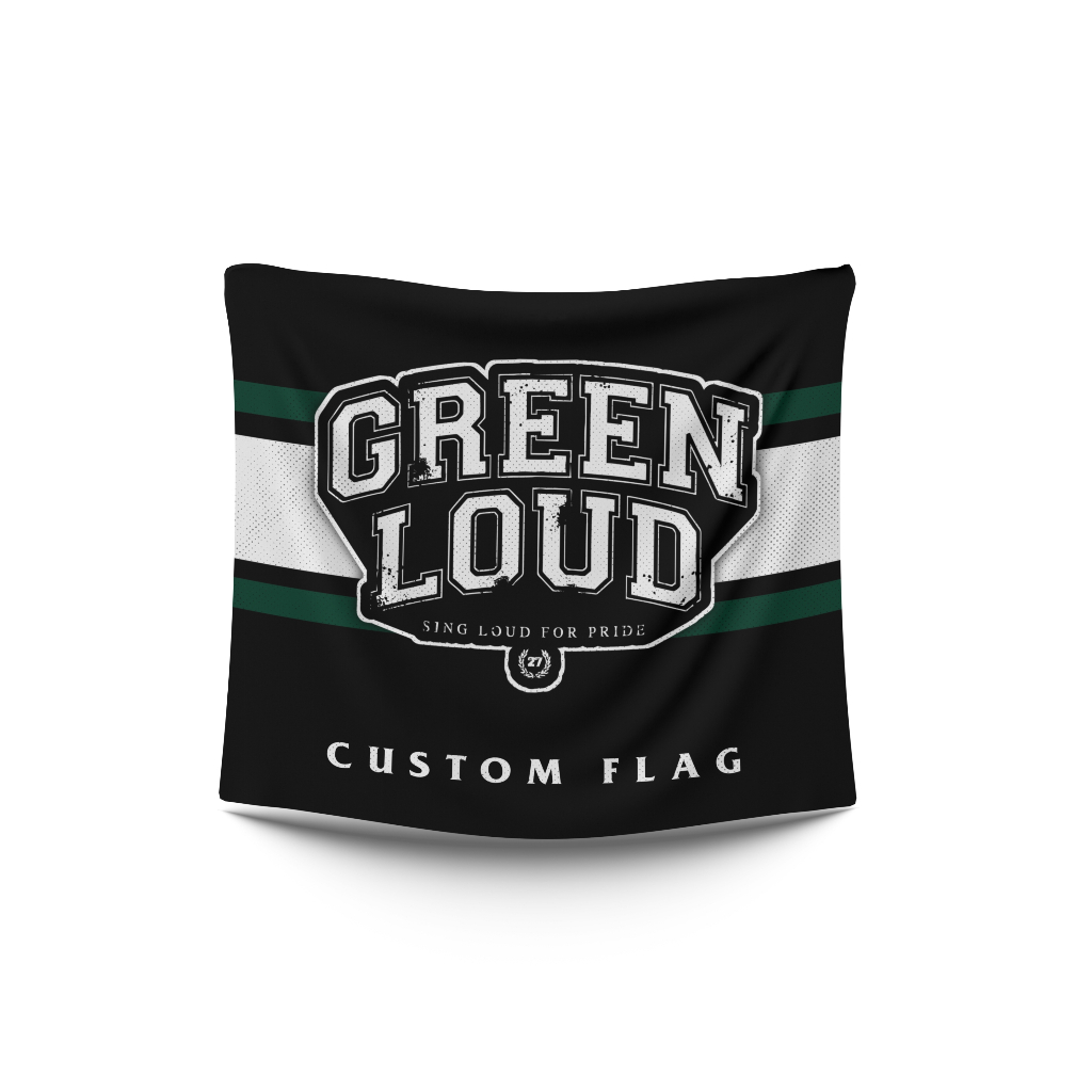 CUSTOM GIANT FLAG FLAG SUPPORTER MURAH FREE MINIFLAG + STICKER