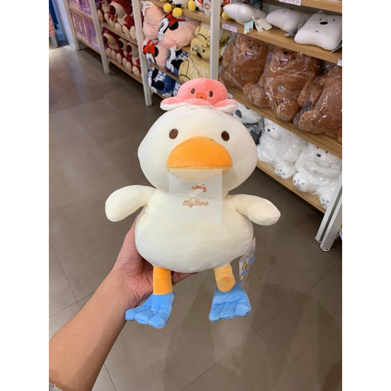 MINISO Boneka Bebek Selam Ukuran 25cm / 10in. Octopus Diving Duck Plush Toy