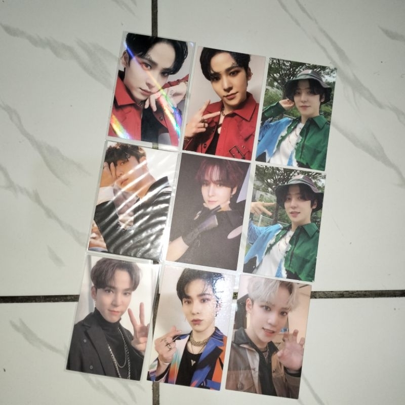 Photocard PC Yunho Ateez Treasure Ep1 FIN Answer Fever Pt2 Pt3