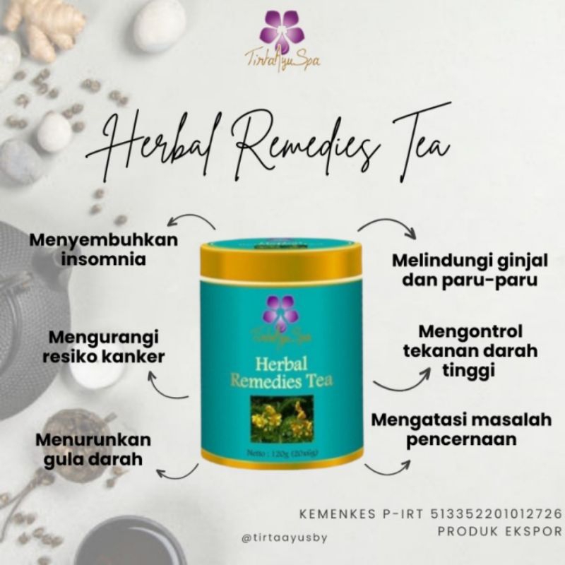 

CEGAH PENYAKIT JANTUNG STROKE - Herbal Remedies Tea Tirta Ayu Spa Teh Herbal Alami Obat Penurun Tekanan Darah Tinggi Hipertensi Jantung Diabetes Ginjal Asli Original Menurunkan Mengurangi Tekanan Darah Tinggi