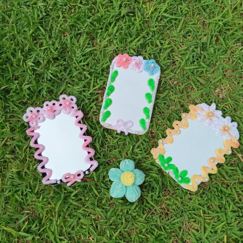 cermin DIY | cermin lucu | cermin mini | cermin | cermin kecil |cermin cantik|cermin lipat
