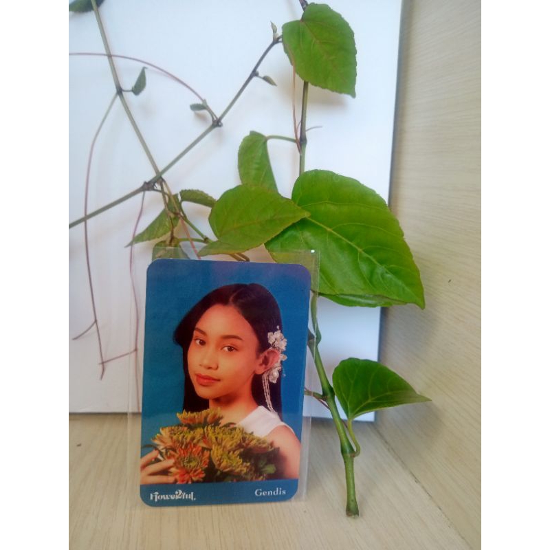 PHOTOCARD JKT48 GENDIS FLOWERFULL 2023