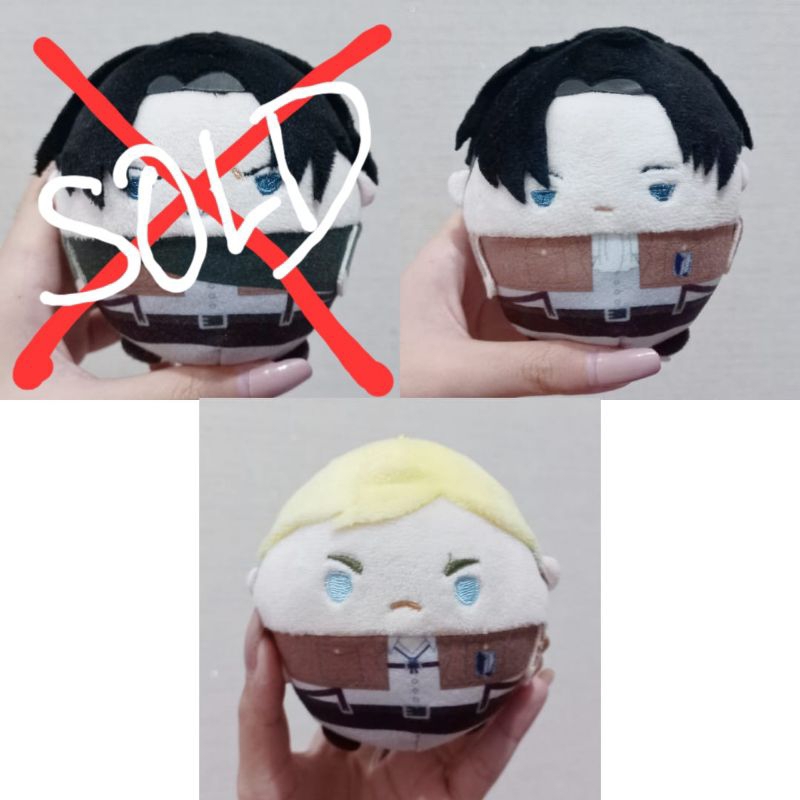 [BACA DESKRIPSI] Erwin Smith Levi Ackerman biasa Levi Fuwakororin S Fuwa S Attack On Titan AOT SNK e