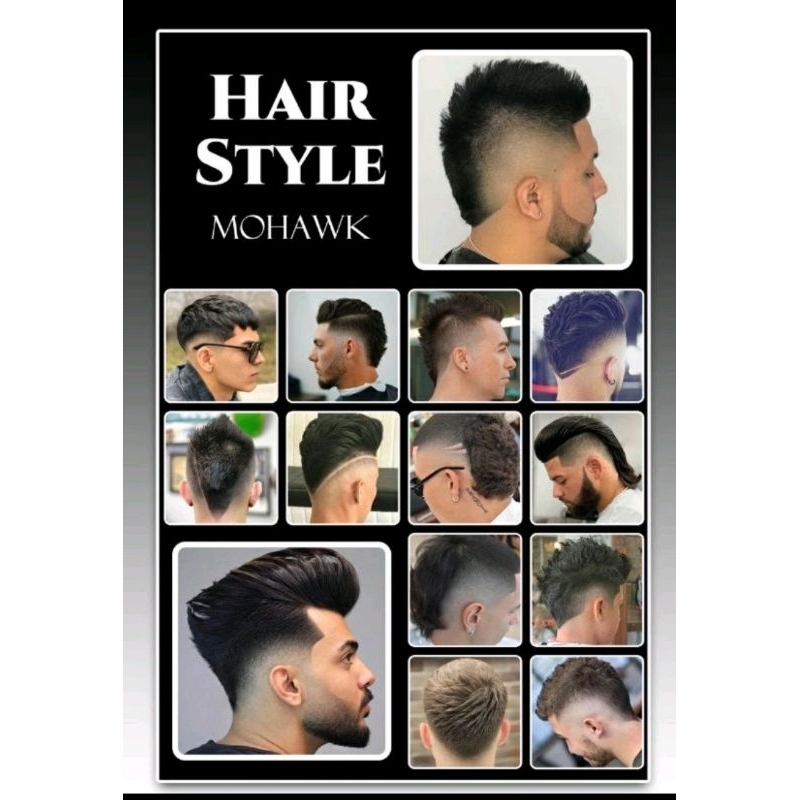 

stiker model rambut pria ukuran A4 6 lembar