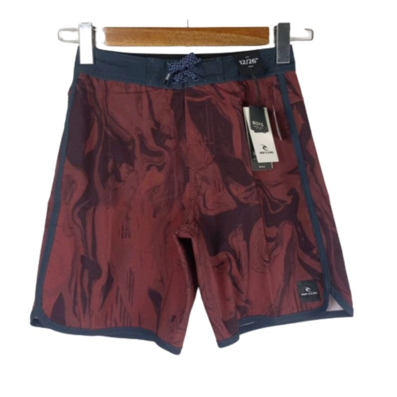 Celana Pendek RipCurl Pria Original S21 Mirage resinate boy - maroon