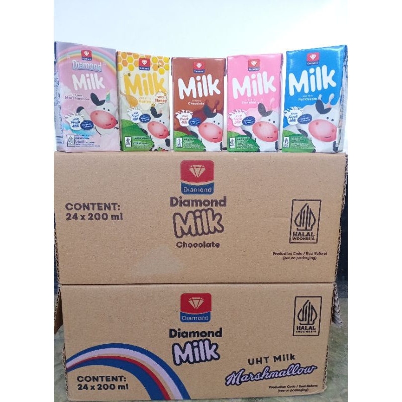 

Uht Milk 200ml Diamond
