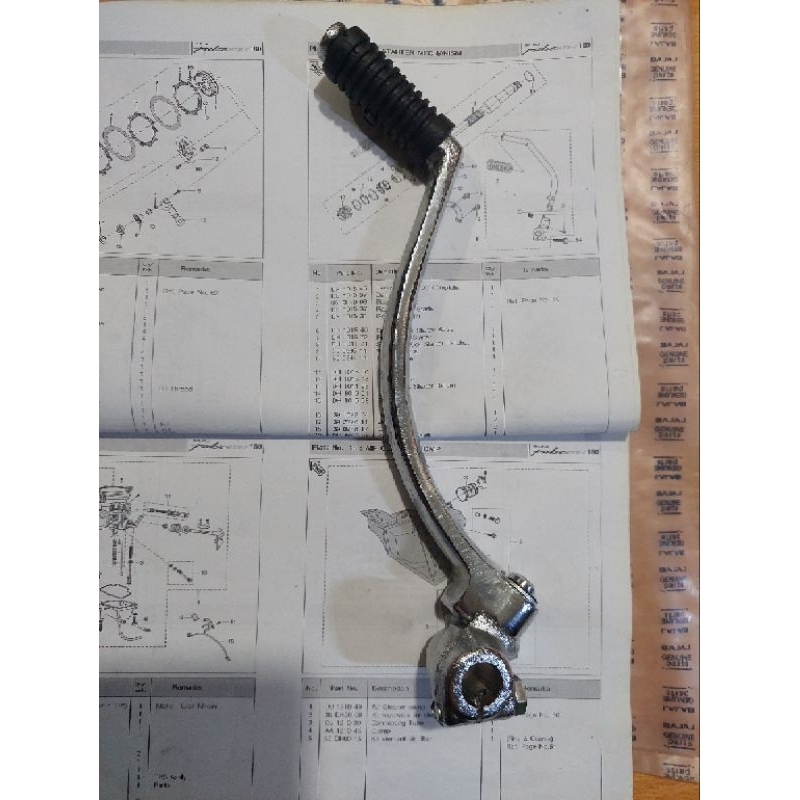 Selahan Bajaj Pulsar 180ug3 / Lever Kick Stater Complate Pulsar 180ug3 bajaj Pulsar