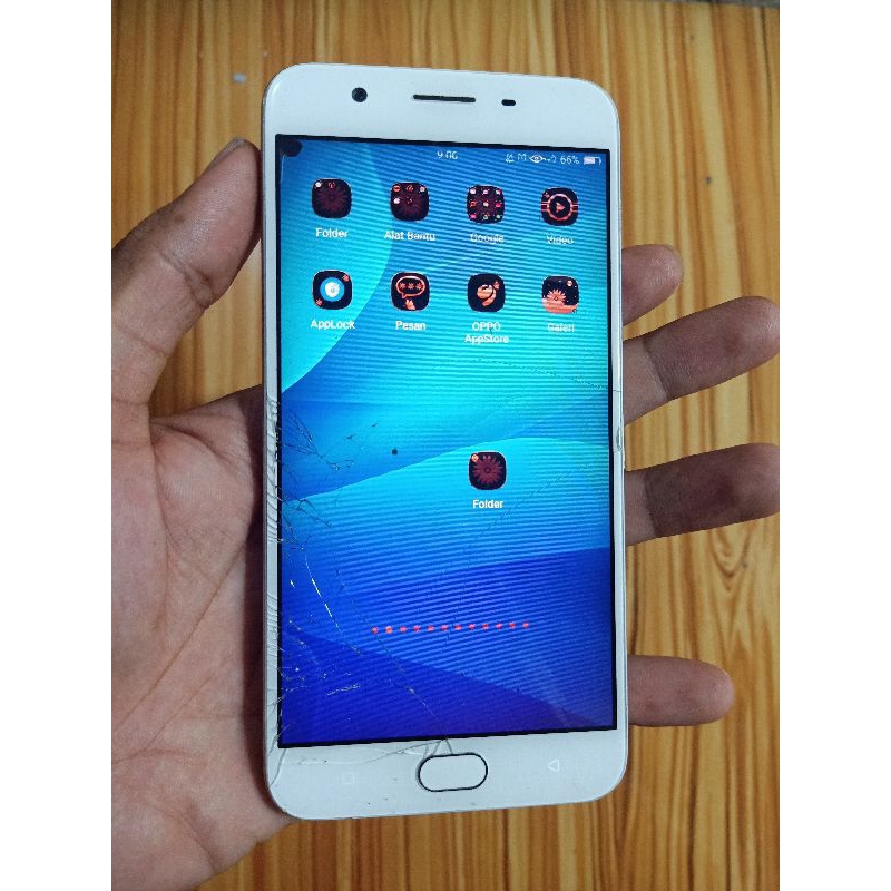OPPO F1S MINUS TOUCHSCREEN RETAK MESIN NORMAL
