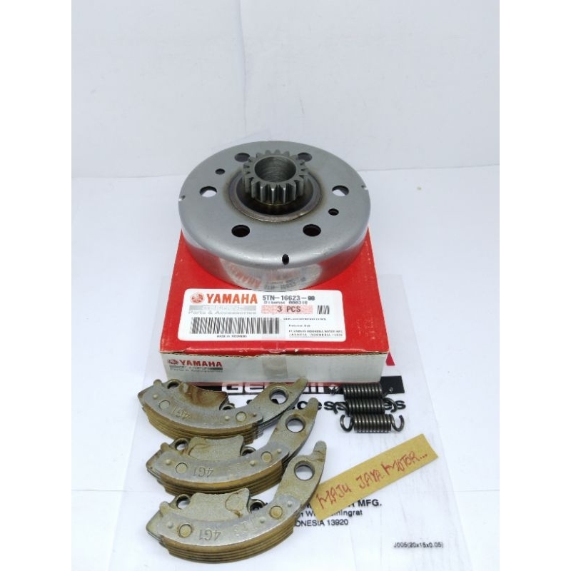 Mangkok lonceng 5TP/5TN gigi 18T  Lonceng ganda Otomatis+Kampas ganda Jupiter z burhan