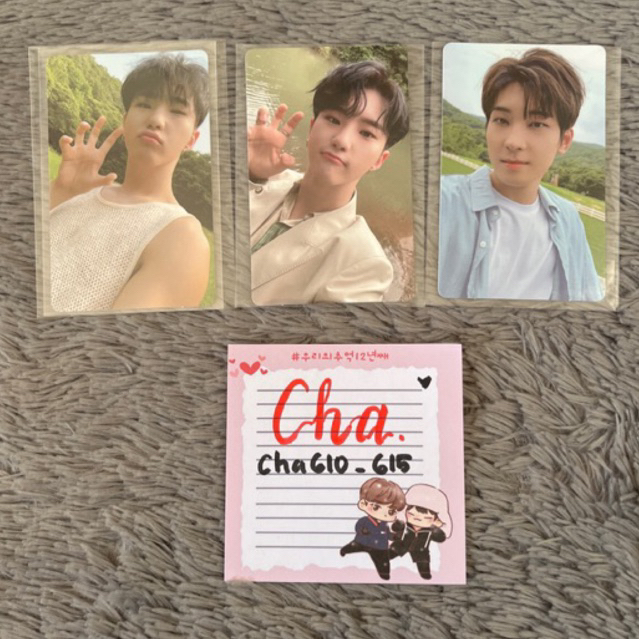 [READY STOCK] PC PHOTOCARD DA CAPO AL FINE HOSHI WONWOO SOCIAL CLUB CARAT  SEVENTEEN TAKE ALL ONL