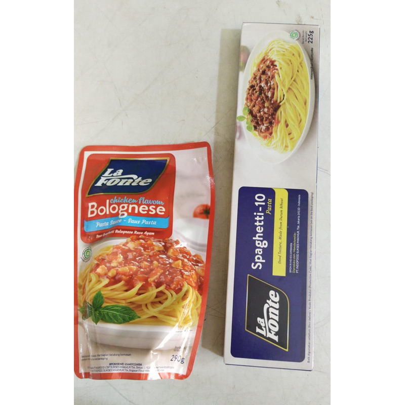 

Paket Mie Spageti dan Saos