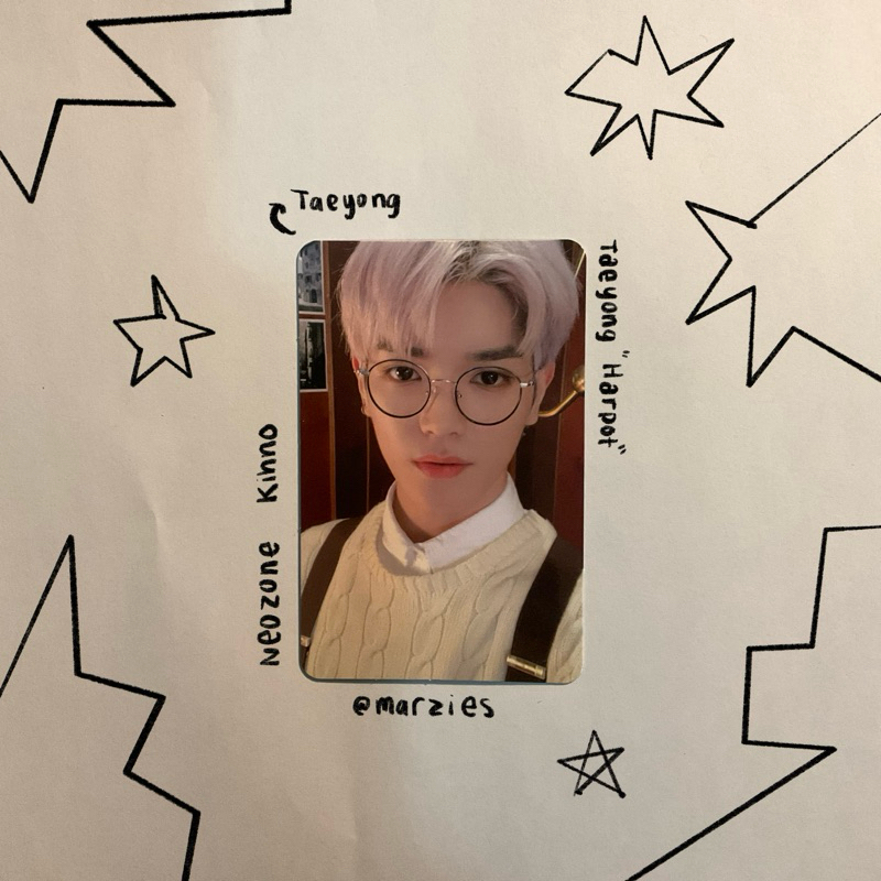 Taeyong Neozone Kihno photocard | NCT Taeyong Harpot PC