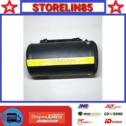ZRc Tas Tabung Motor Universal Tas Simpan Jas Hujan Tas Bag Belakang Motor
