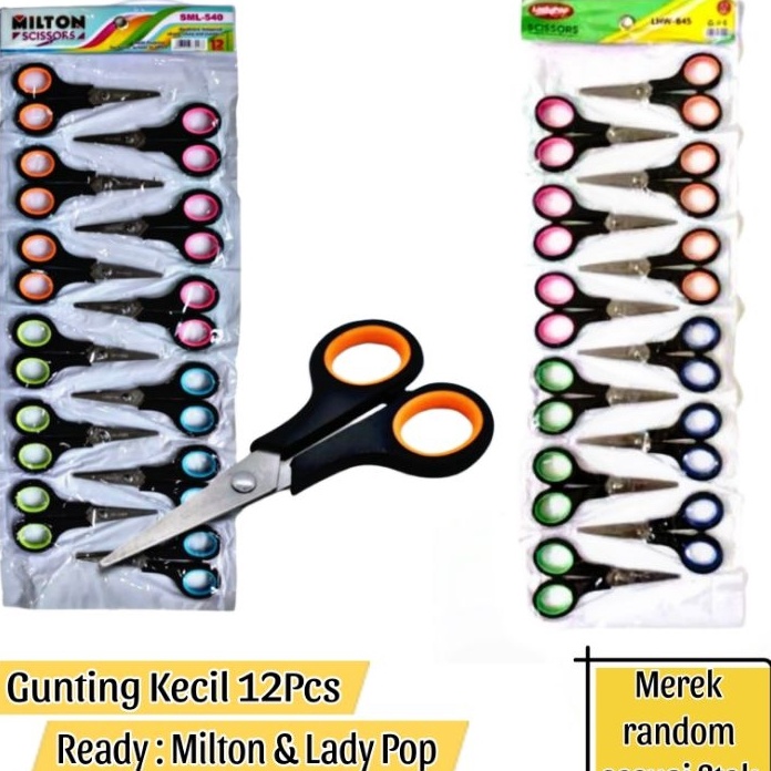 

1111 12 PCS GUNTING MURAH PENDEK STAINLESS STEEL GROSIR